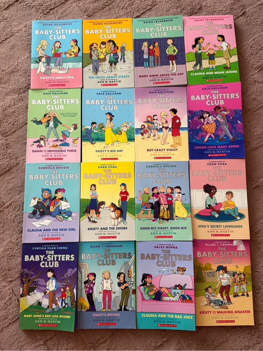 The Baby-Sitters Club Graphic Novel Collection 1-16